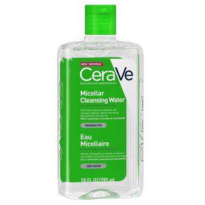 CeraVe Eau Micellaire Démaquillante Hydratante Peau Normale à Sèche | 295ml