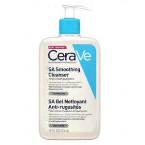 CeraVe SA Gel Nettoyant Anti-Rugosités |Peau Sèche Et Rugueuse | 473ml