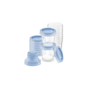 AVENT SET POTS DE CONSERVATION POUR LAIT MATERNEL 180 ML/6OZ