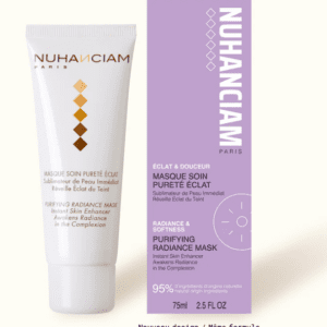 NUHANCIAM Masque Soin Pureté Éclat, masque purifiant naturel, disponible en parapharmacie à Kénitra et sur notre parapharmacie en ligne