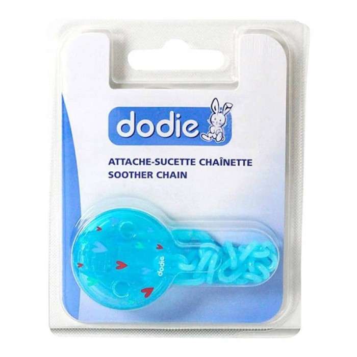 DODIE ATTACHE SUCETTE CHAINETTE BLEU