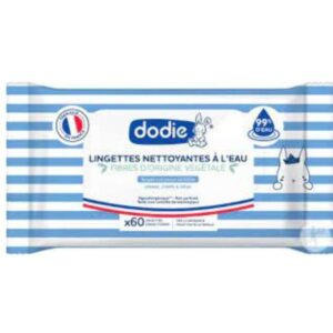 DODIE LINGETTES NETTOYANTES A L'EAU 60 PIECES