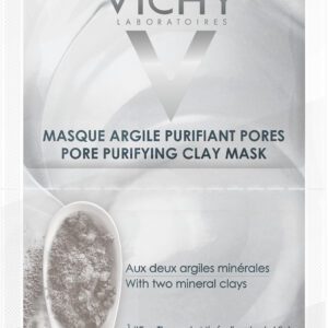 Vichy Masque Minéral Bidose Argile Purifiant Peau Mixte à Grasse