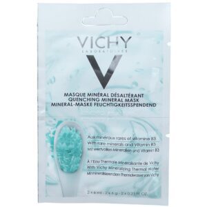 Vichy Masque Minéral Hydratant Peau Déshydratée et Sensible | 2 x 6ml