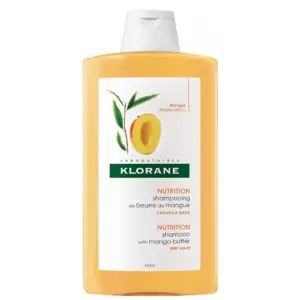 KLORANE BEURRE DE MANGUE SHAMPOOING TRAITANT NUTRITIF 400ML