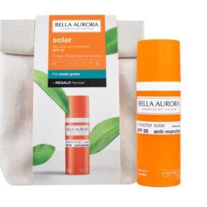 BELLA AURORA PACK SOLAIRE PEAUX MIXTE A GRASSE + TROUSSE