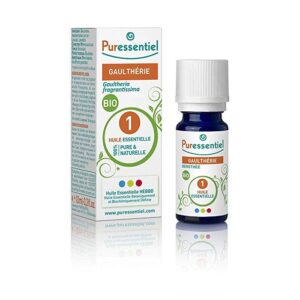 PURESSENTIEL HUILE ESSENTIELLE GAULTHERIE BIO 10ML