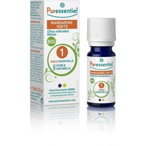 PURESSENTIEL HUILE ESSENTIELLE MANDARINE VERTE BIO 10ml