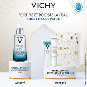 Vichy Minéral 89 Sérum Fortifiant Tous Types de Peaux | 50ml