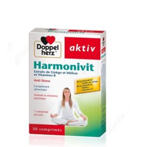 Doppel Herz AKTIV Harmonivit Anti-Stress 30 Comprimés – Complément alimentaire contre le stress – Parapharmacie Kénitra Maroc