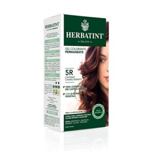 Herbatint Soin Colorant Permanent 5R, coloration naturelle pour cheveux roux, sans ammoniaque, disponible en parapharmacie à Kénitra