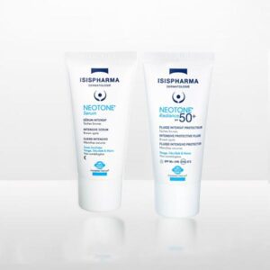 Isispharma Kit Neotone Sérum + Neotone Radiance, duo soin anti-taches et illuminateur de peau, disponible en parapharmacie Kénitra