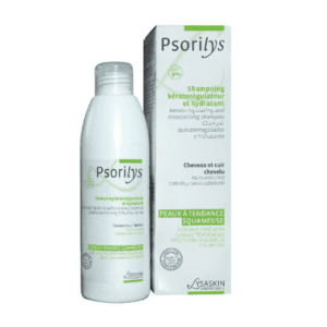 LCA-Pharma Lysaskin Psorilys shampooing régulateur & hydratant 150 ml, soin apaisant pour cuir chevelu psoriasique, disponible à Kénitra Maroc