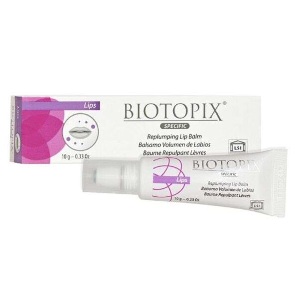 LCA Biotopix baume repulpant lèvres 10 g, soin hydratant et volumateur pour lèvres, protection et confort, disponible à Kénitra Maroc