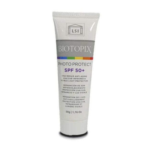 Biotopix Photo Protect SPF 50+ Invisible 50 g, écran solaire haute protection invisible, protège contre UVA et UVB, disponible à Kénitra Maroc