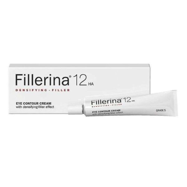 Fillerina 12 HA Crème de Jour Densifying Filler Degré 5, soin anti-âge pour rides marquées et perte de volume, disponible à Kénitra
