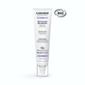 Gamarde Nettoyant Réconfort 100 ml, nettoyant doux apaisant pour peaux sensibles, respecte l'équilibre cutané, disponible à Kénitra au Maroc