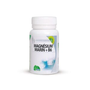 MGD Nature Magnésium Marin + B6 30 gélules, complément pour énergie musculaire et réduction fatigue, disponible en parapharmacie Kénitra