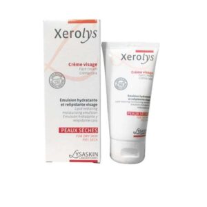 LCA-Pharma Xerolys Visage émulsion hydratante 50 ml, soin quotidien pour peau sèche à sensible, disponible à Kénitra Maroc