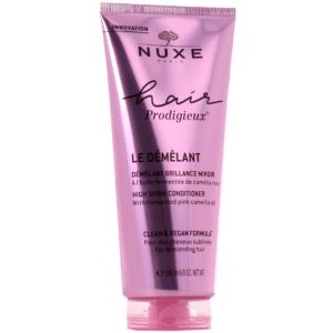 Démêlant capillaire Nuxe Hair Prodigieux, facilite le coiffage, nourrit et protège les cheveux secs et abîmés, disponible en parapharmacie à Kénitra et parapharmacie en ligne.