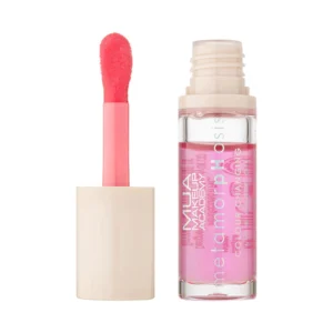 Huile teintée MUA Metamorphosis Plump It Up, change de couleur au contact de la peau pour sublimer lèvres et joues, effet frais et naturel, disponible en parapharmacie à Kénitra et parapharmacie en ligne.