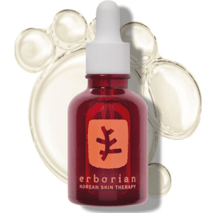 Huile de nuit Erborian Skin Therapy, soin multi perfecteur qui régénère et nourrit intensément la peau pendant la nuit, disponible en parapharmacie à Kénitra et parapharmacie en ligne.