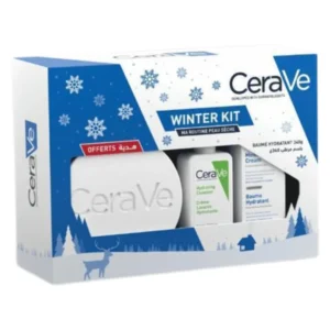 CeraVe Winter Kit baume hydratant 340g, soin intensif pour peaux sèches, hydrate et protège pendant l’hiver, disponible en parapharmacie à Kénitra et parapharmacie en ligne.