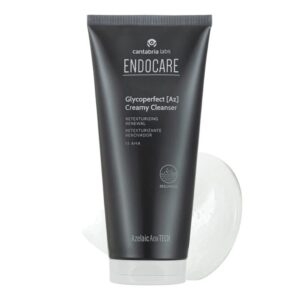 Crème dermo cleanser Endocare Glyco Perfect AZ 15 AHA 150 ml, nettoyant exfoliant doux pour purifier et éclaircir la peau, disponible en parapharmacie à Kénitra et parapharmacie en ligne.