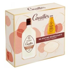 Routine nourrissante Rogé Cavaillès, ensemble de soins riches pour peau sèche, apporte confort et hydratation, disponible en parapharmacie à Kénitra et parapharmacie en ligne.