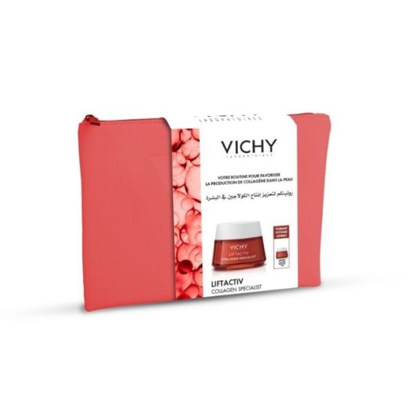 Crème anti-âge Vichy Liftactiv Collagen Specialist 50 ml, adaptée à tous types de peaux, aide à réduire rides et raffermir la peau, disponible en parapharmacie à Kénitra et parapharmacie en ligne.