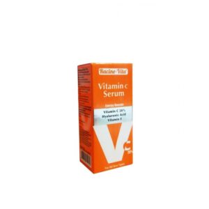 Sérum Racine-Vita à la vitamine C 20% 10 ml, formule concentrée pour un teint éclatant et une peau revitalisée, disponible en parapharmacie à Kénitra et parapharmacie en ligne.