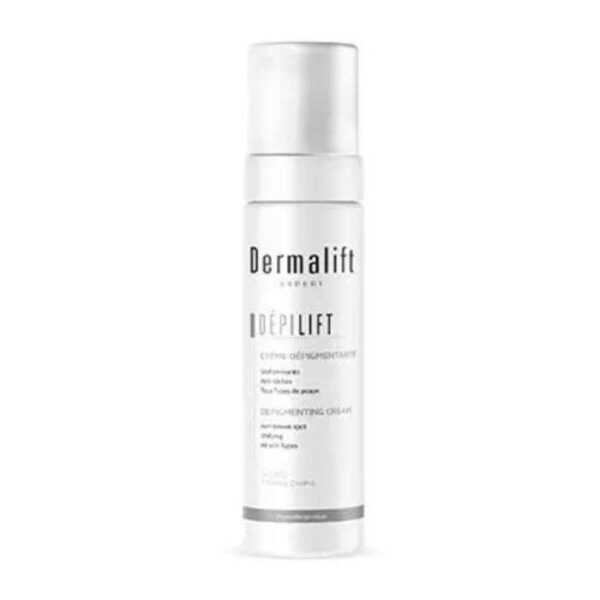 Crème dépigmentante Dermalift 50 ml, soin anti-taches pour un teint uniforme, disponible en parapharmacie Kénitra et parapharmacie en ligne.