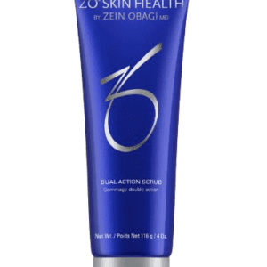 ZO Skin Health Dual Action Scrub 58 g + Gant Exfoliant, gommage visage 2-en-1 purifiant, parapharmacie Kénitra, parapharmacie en ligne