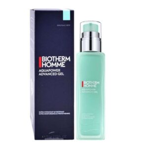 Gel hydratant Biotherm Homme Aquapower 75 ml – fraîcheur intense pour peau masculine, disponible en parapharmacie à Kénitra
