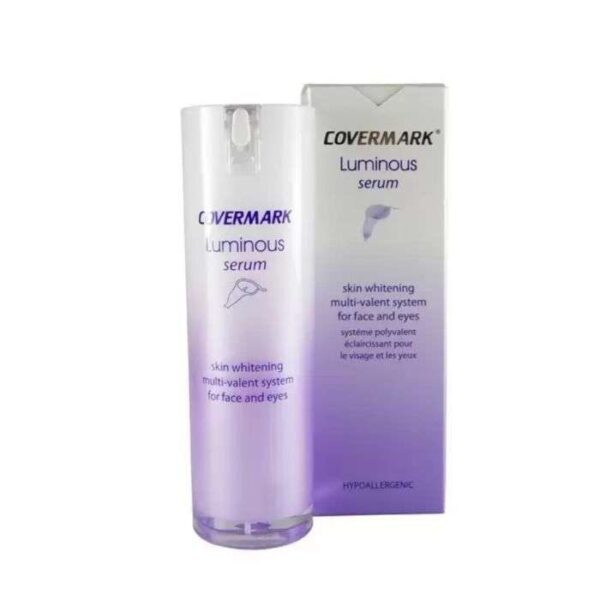 Sérum Covermark Luminous polyvalent 20 ml, soin éclaircissant pour visage et yeux, disponible en parapharmacie Kénitra et parapharmacie en ligne.