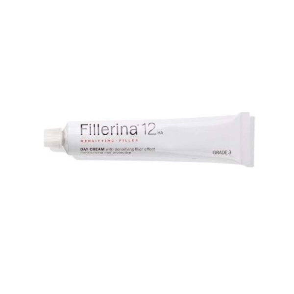 Crème de jour Fillerina 12 HA Grade 3, soin densifiant anti-âge 50 ml, disponible en parapharmacie Kénitra et parapharmacie en ligne.
