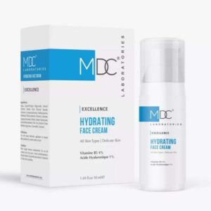 Crème hydratante visage MDC Excellence 50 ml – soin nourrissant et protecteur, disponible en parapharmacie à Kénitra