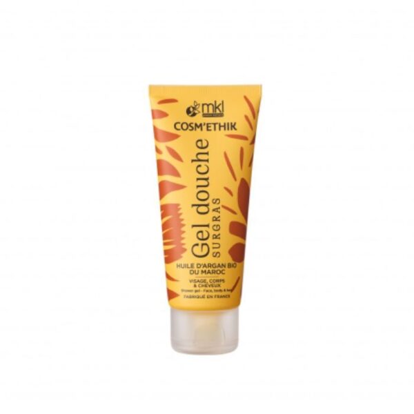 Gel douche surgras à l’huile d’argan bio du Maroc MKL Cosméthik 100 ml – Parapharmacie Kénitra