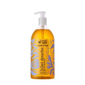 Gel douche surgras MKL Cosm’éthik Monoï des Îles 1L – nettoyant hydratant pour peaux sensibles, disponible en parapharmacie à Kénitra