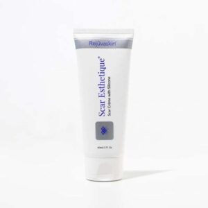 RejuvaSkin Scar Esthétique Scar Crème avec Silicone 60 ml, crème réparatrice pour les cicatrices, favorise l'élasticité et améliore l'apparence des cicatrices.