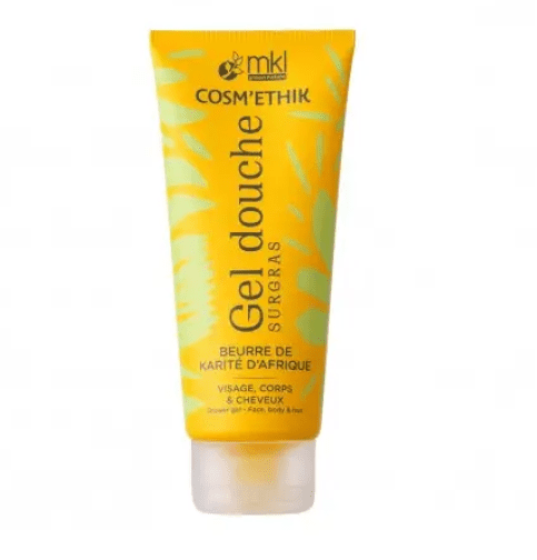 Capture d'écran 2025-05-07 102631 MKL Cosm’éthik Gel Douche Surgras Beurre de Karité d’Afrique 200 ml, nettoyant nourrissant pour peaux sèches et sensibles, enrichi en karité, disponible en parapharmacie à Kénitra et sur notre parapharmacie en ligne