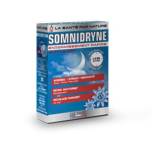 Eric Favre Somnidryne, formule pour un endormissement rapide, 14 comprimés, disponible en parapharmacie à Kénitra et sur notre parapharmacie en ligne