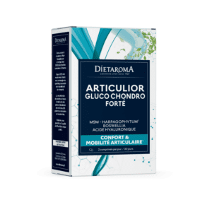 DIETAROMA ARTICULIOR Gluco Chondro Forte, 60 comprimés, complément naturel pour la santé des articulations, disponible en parapharmacie à Kénitra et sur notre parapharmacie en ligne