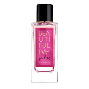 Castelbajac BEAUTIFUL DAY IN LOVE, parfum romantique et pétillant aux notes florales et fruitées, évoquant douceur et passion, disponible en parapharmacie à Kénitra et sur notre parapharmacie en ligne