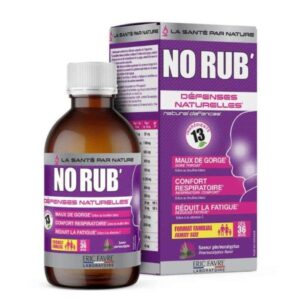 Eric Favre No’Rub, soin pour renforcer les défenses naturelles, 200 ml, disponible en parapharmacie à Kénitra et sur notre parapharmacie en ligne