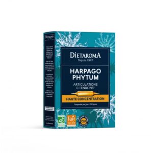 DIETAROMA C.I.P. Harpagophytum Bio Équitable, 20 ampoules, complément naturel pour le confort articulaire, disponible en parapharmacie à Kénitra et sur notre parapharmacie en ligne