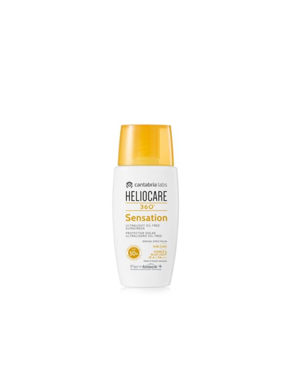 Écran solaire Heliocare 360 Sensation SPF50+ Ultra Light 50ml – haute protection UVA/UVB, disponible en parapharmacie à Kénitra