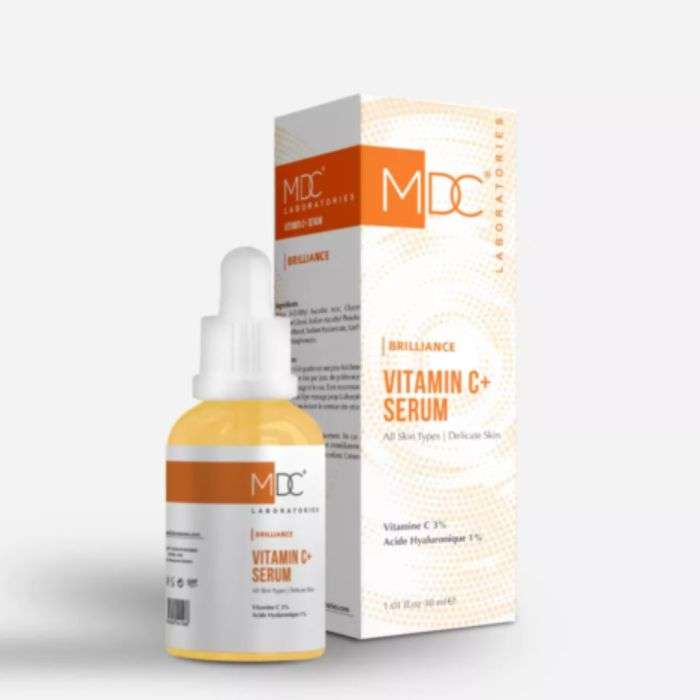 mdc-mdc-brillance-serum-vitamine-c-30ml-cremes-eclats MDC BRILLANCE Sérum Vitamine C+ 30 ml, soin anti-oxydant pour un teint éclatant, disponible en parapharmacie à Kénitra et sur notre parapharmacie en ligne