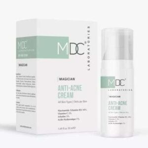 MDC MAGICIAN Crème Anti-Acné 50 ml, soin purifiant et régulateur pour peaux à tendance acnéique, disponible en parapharmacie à Kénitra et sur notre parapharmacie en ligne