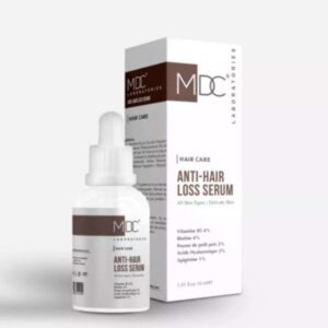 MDC Sérum Anti-Chute 30 ml, soin fortifiant pour réduire la chute des cheveux, disponible en parapharmacie à Kénitra et sur notre parapharmacie en ligne